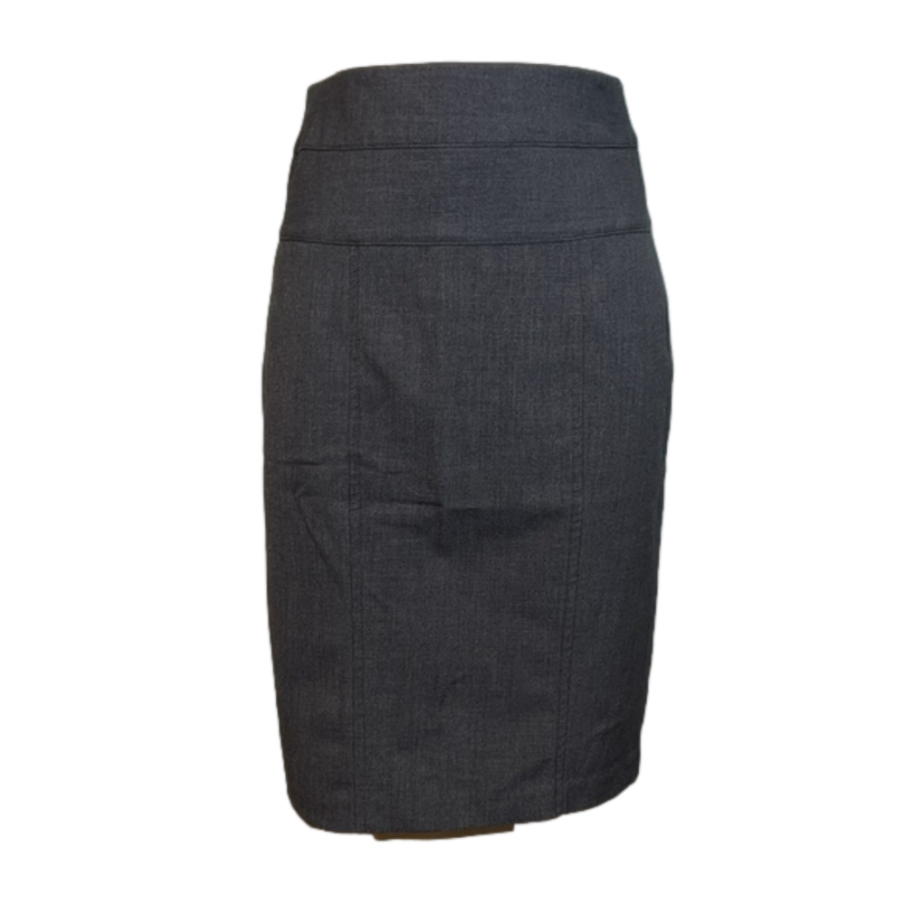 Juniors Gray Pencil Skirt